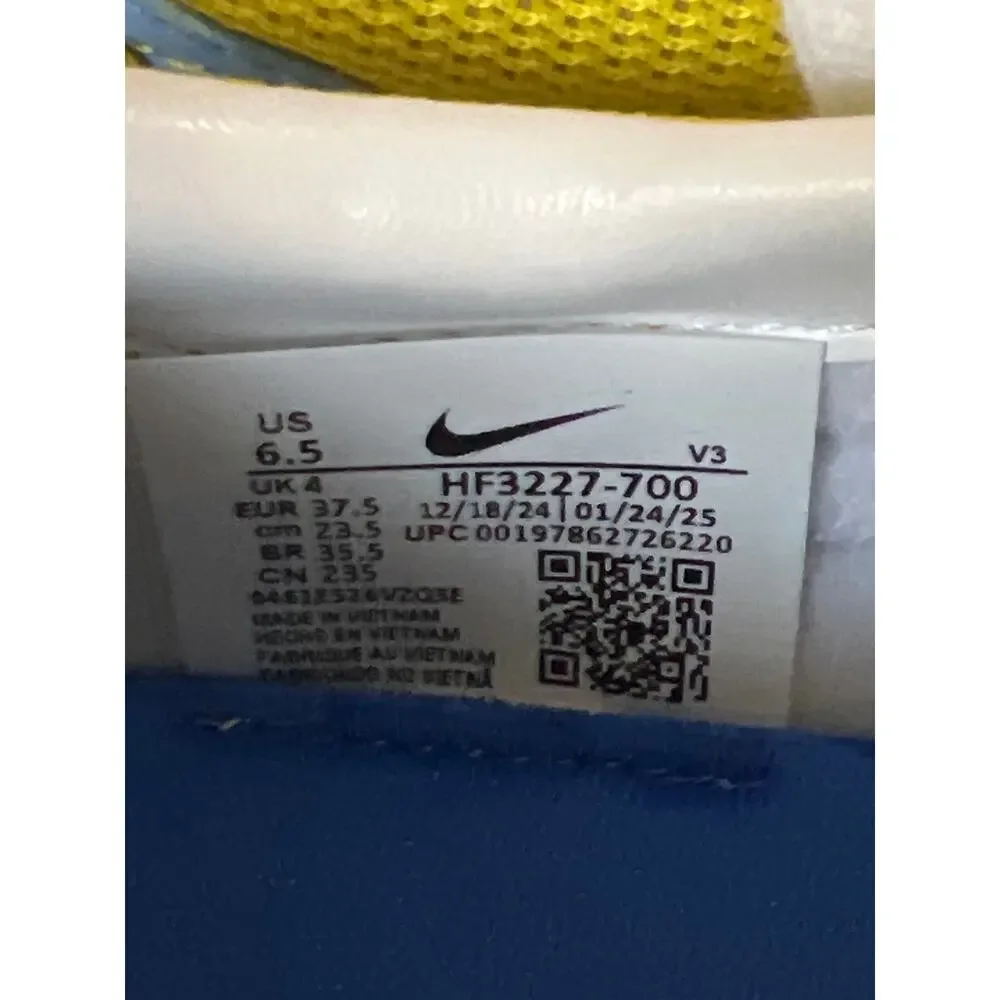 Nike LD-1000 Women 6.5 Lighteninng Yellow/ University Blue
